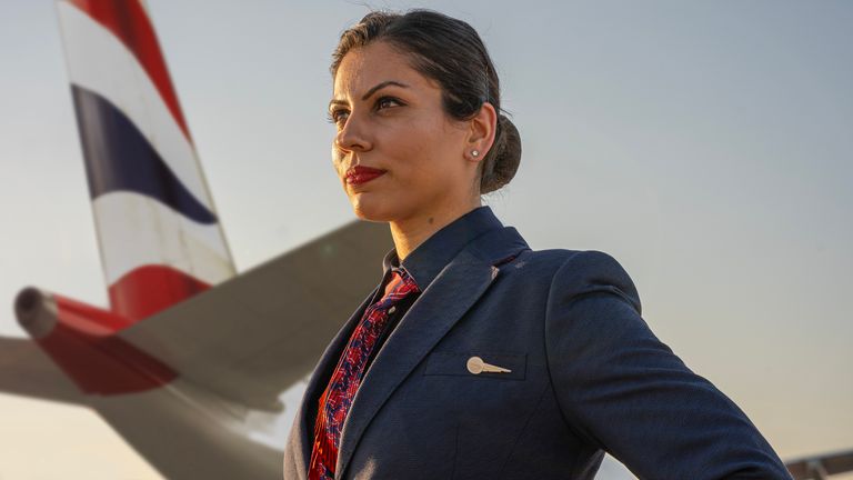British Airways has unveiled a new uniform for the first time in nearly 20 years.