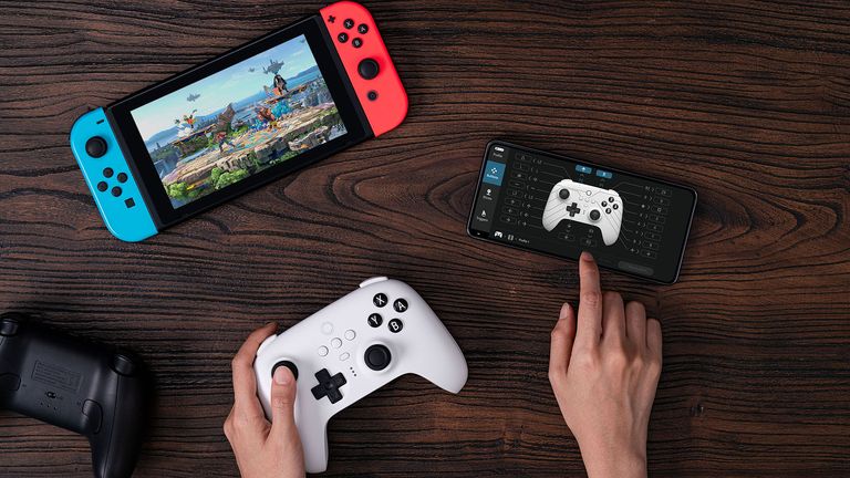 8BitDo Ultimate brings &#39;pro&#39; controller features to the Nintendo Switch. Pic: 8BitDo