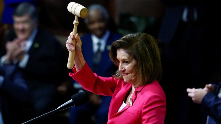 Democratic Speaker Nancy Pelosi resigned after the midterms.