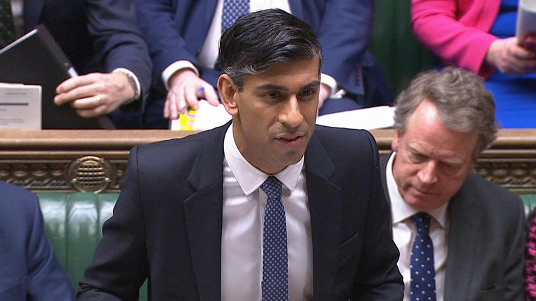 Rishi Sunak PMQS