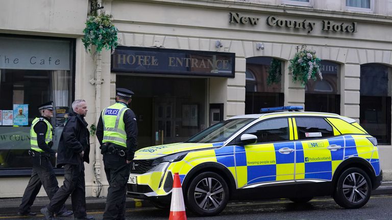 A joint police and fire investigation into the incident is ongoing