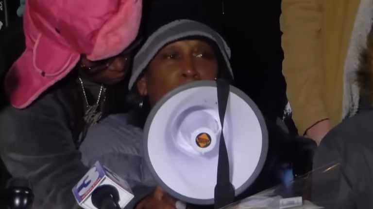 Mother of Tyre Wells says people should protest peacefully about her son&#39;s death