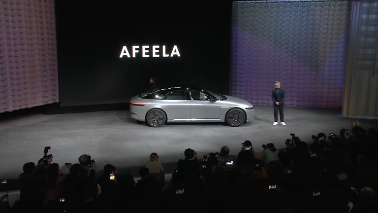 Sony and Honda&#39;s Afeela was announced at CES. Pic: Sony