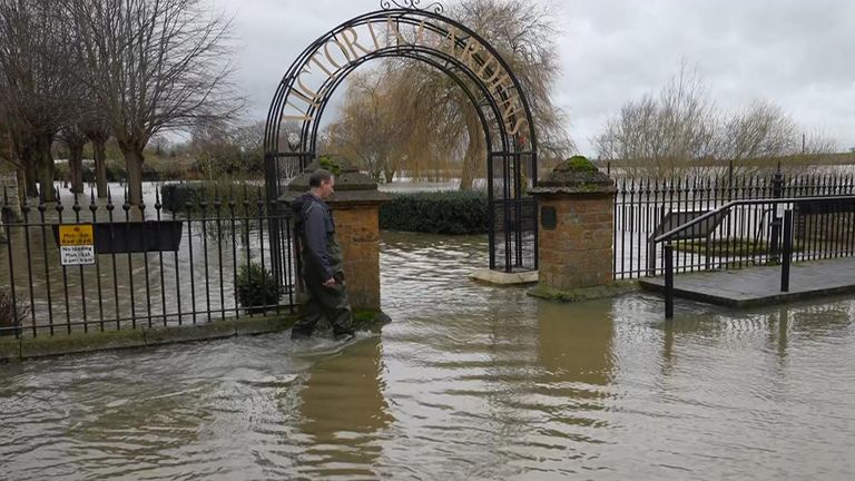Floods in Tewkesbury