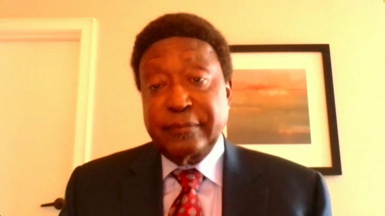 Civil rights lawyer John Burris, a former attorney for Rodney King, spoke to Sky News about the death of Tire Nichols.