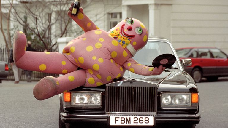 Mr Blobby in 1993