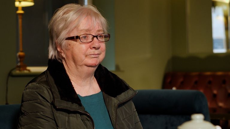 2018'de Limerick Üniversite Hastanesi'nde bir tramvayda ölen hastanın dul eşi Marie McMahon.