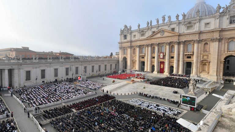 Pope's funeral 