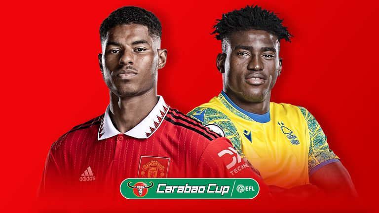 Manchester United vs Nottingham Forest - Carabao Cup semi-final, second leg