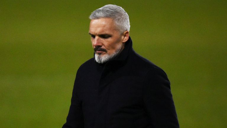 Jim Goodwin was sacked after Aberdeen&#39;s Scottish Cup defeat to Darvel