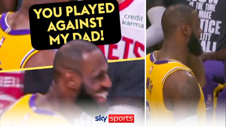 ‘Kamu bermain melawan Ayahku!’  |  LeBron James tertegun oleh wahyu!  |  Video |  Tonton Acara TV
