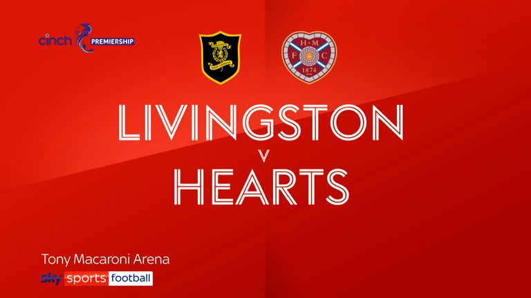 Livingston 0-0 Hearts | Scottish Premiership highlights