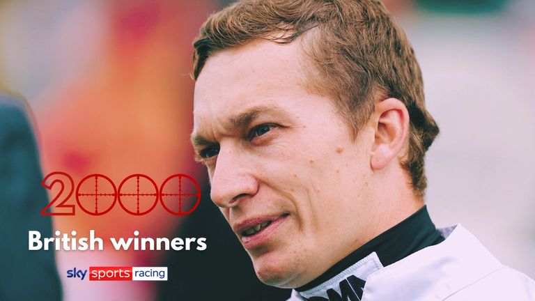Luke Morris celebrates 2000th British winner at Southwell with Colors ...
