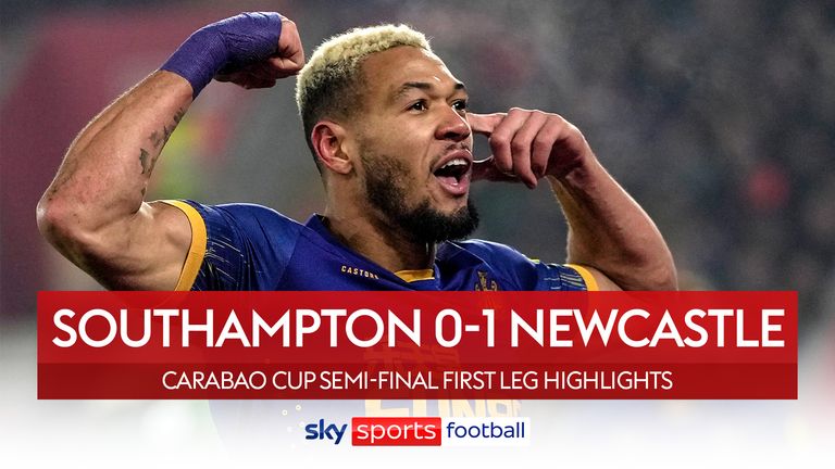 Southampton 0-1 Newcastle | Carabao Cup highlights