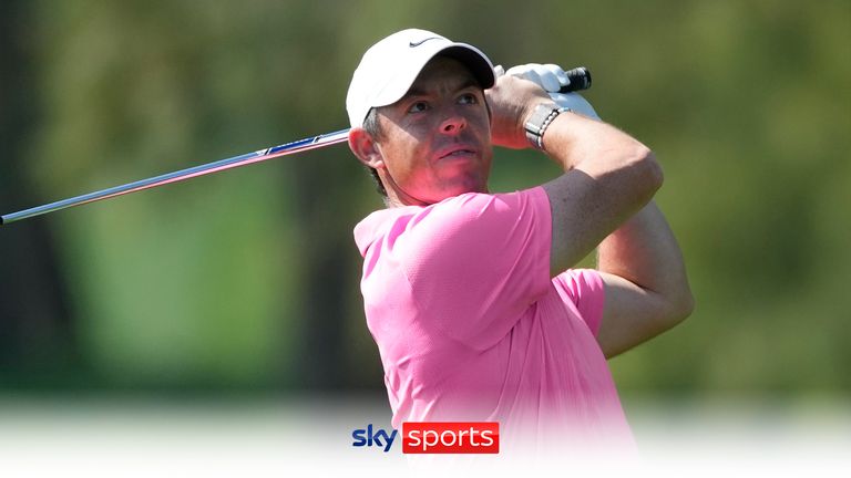 Rory McIlroy reels off four straight birdies to take lead in Dubai
