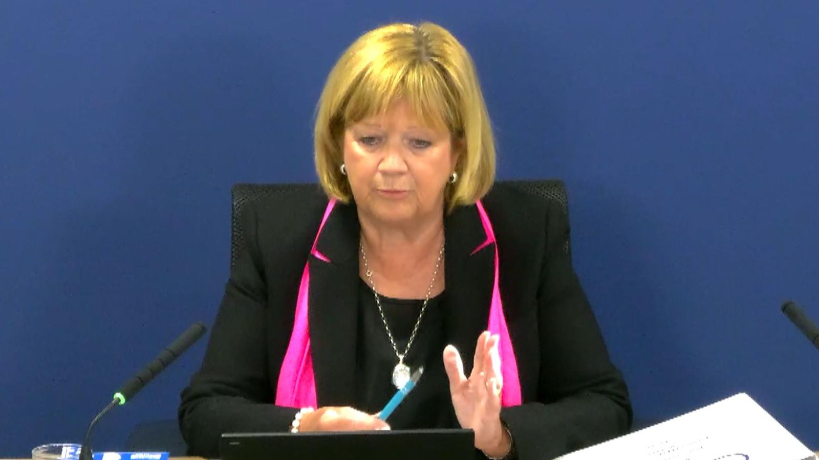 COVID inquiry chair insists it is for her to decide what material is 'relevant' amid row over Johnson WhatsApps