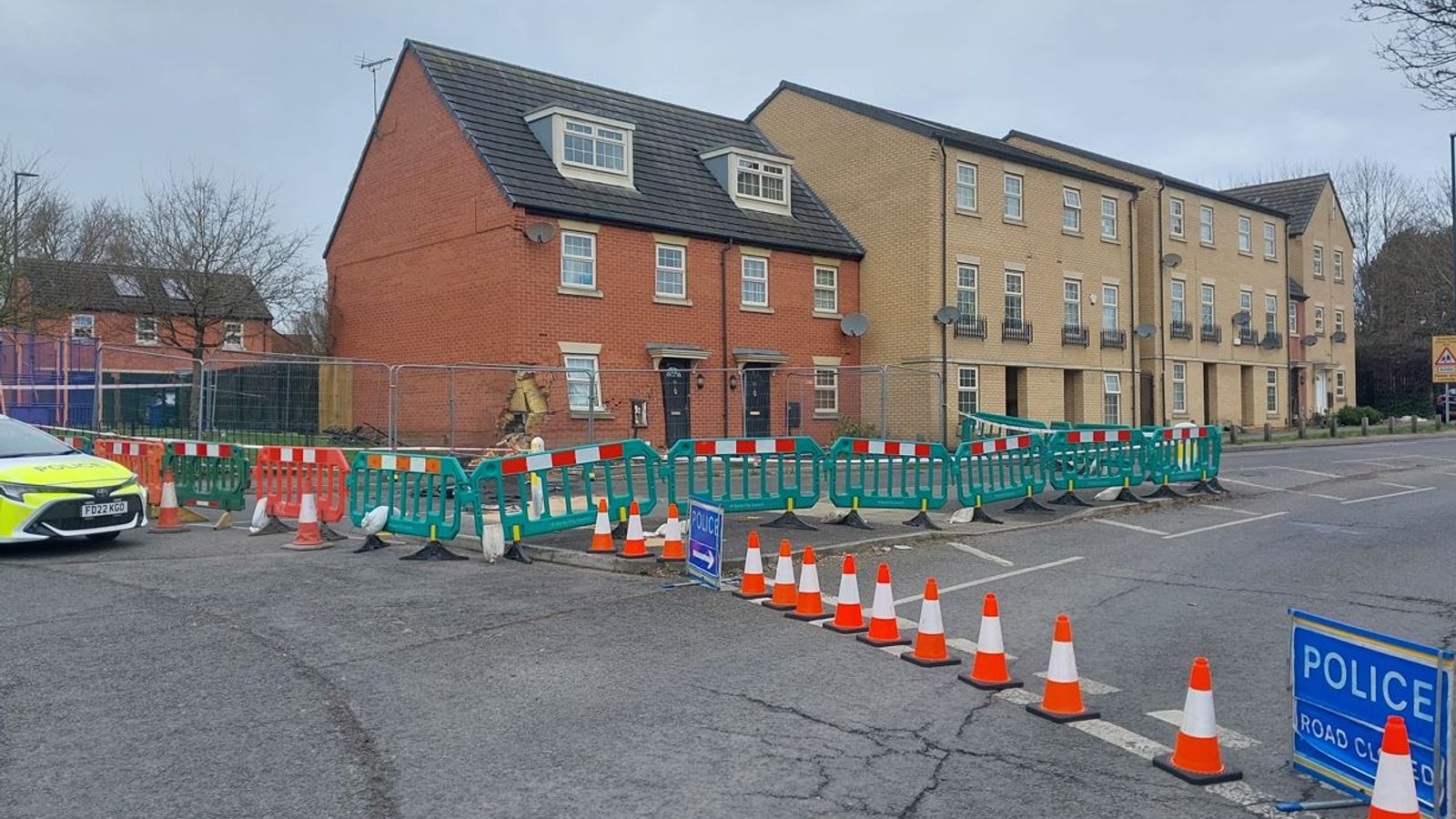 Houses in Derby hit by teenage boy driving stolen car have to be