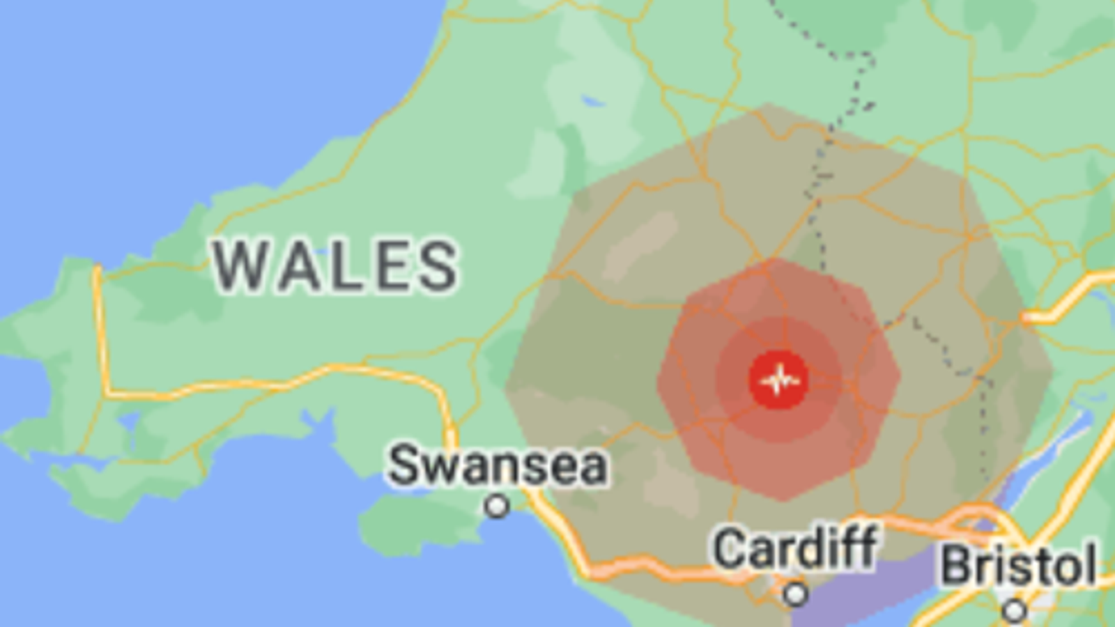 Earthquake felt in South Wales as midnight tremor makes houses and walls shake