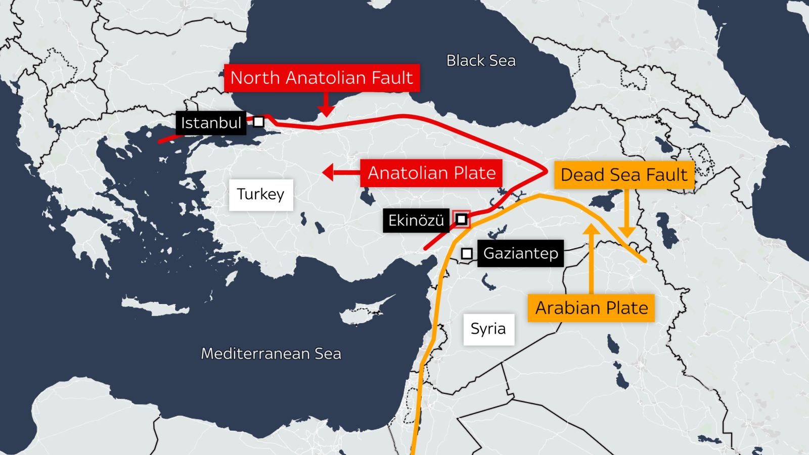 Where Was The Earthquake In Turkey And Syria