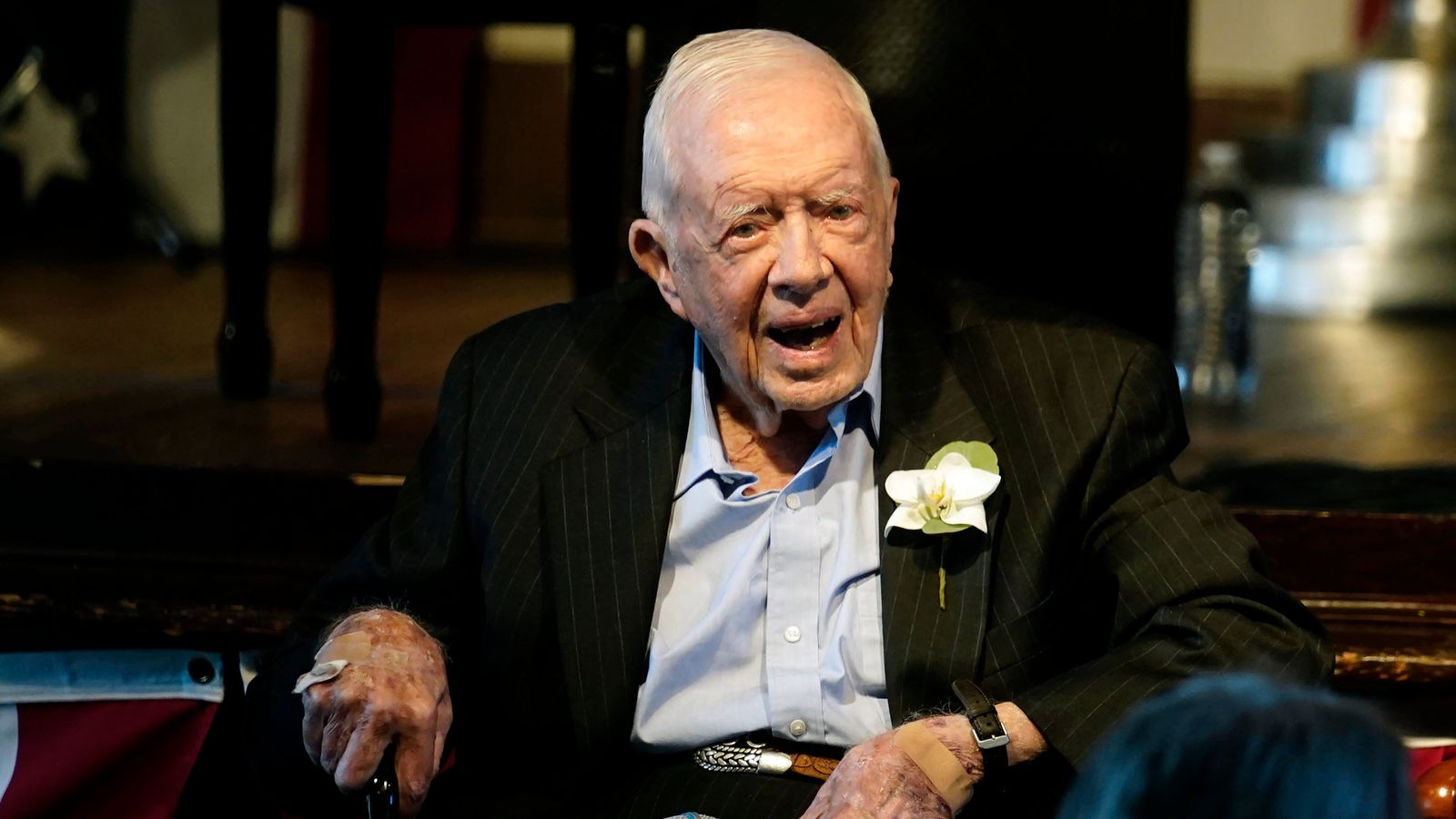 Former US president Jimmy Carter to receive hospice care at home after series of short hospital stays