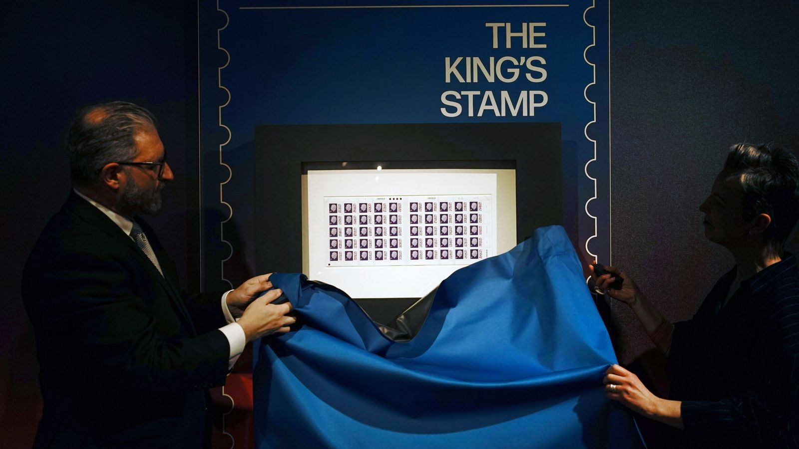 King's stamp unveiled by Royal Mail - and there's one big difference from the Queen's