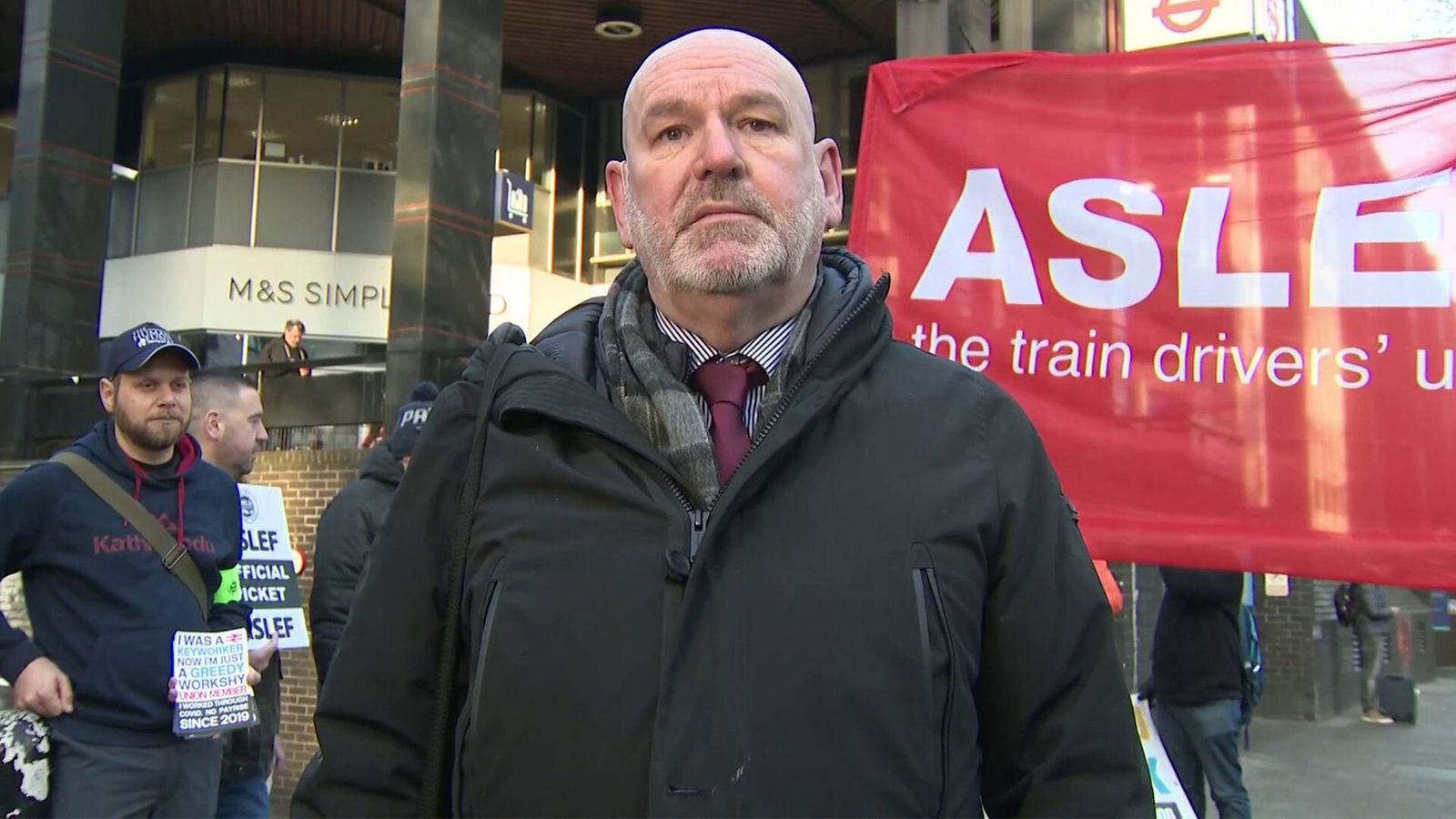 Rail Strikes Aslef Union Boss Says The People Are Speaking And They