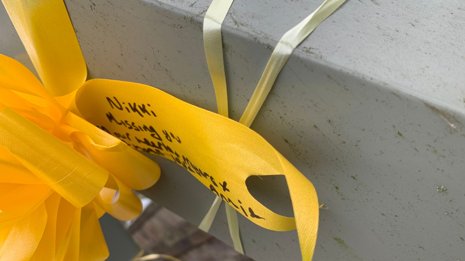 Nicola Bulley: Messages of hope tied to footbridge near to where mother ...