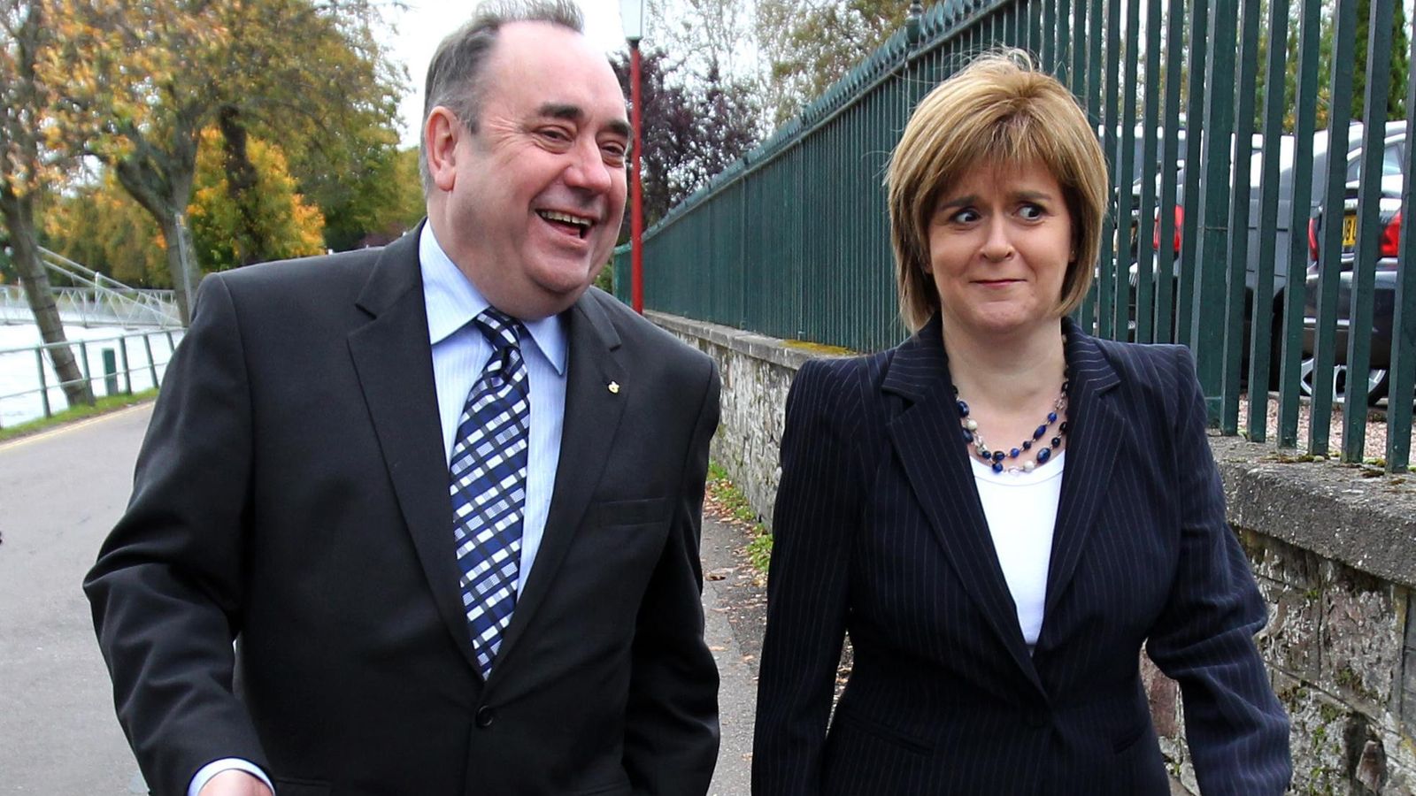 Alex Salmond says 'never say never' about reconciliation with Nicola Sturgeon