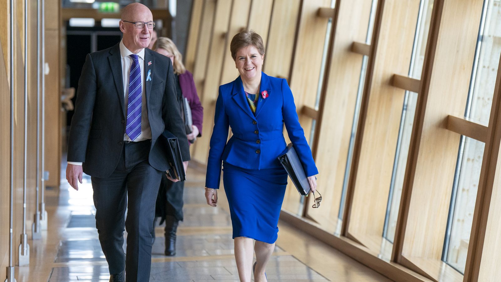 Nicola Sturgeon 'at peace and comfortable' with decision to step down, says John Swinney