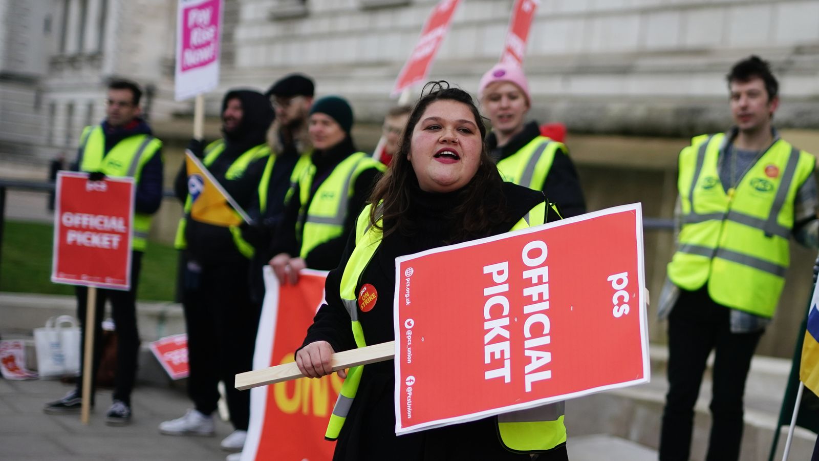 Civil servants threaten further strikes after government's 'insulting' pay offer