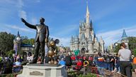 Walt Disney World in Lake Buena Vista, Florida. Pic: AP