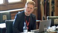File photo dated 11/10/2017 from a session of the House of Commons Women and Equalities Committee, of Jared O&#39;Mara, the Labour MP for Sheffield Hallam, who has had the whip suspended while claims that he called a constituent an "ugly bitch" just months before his election are investigated.
Read less
Picture by: PA/PA Archive/PA Images