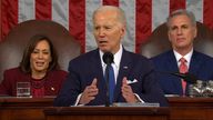 Joe Biden says the State of the Union is strong