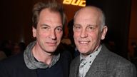 Julian Sands and John Malkovich attend as Paramount Vantage and Indian Paintbrush present the Los Angeles Premiere of "Jeff Who Lives At Home" at The DGA Theater in Los Angeles, CA on Wednesday, March 7, 2012.(Alex J. Berliner/abimages) via AP Images


