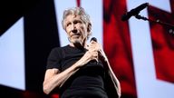 Roger Waters performs at the United Center on Tuesday, July 26, 2022, in Chicago. (Photo by Rob Grabowski/Invision/AP)