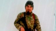 Pic dated between June 2014 and April 2015, used as evidence during trial, depicts a man prosecutors say is Ruslan Maratovich Asainov.  He has been convicted of becoming a sniper and trainer for the extremist group during its brutal reign in Syria and Iraq.  Pic: US Attorney&#39;s Office for the Eastern District of New York via AP