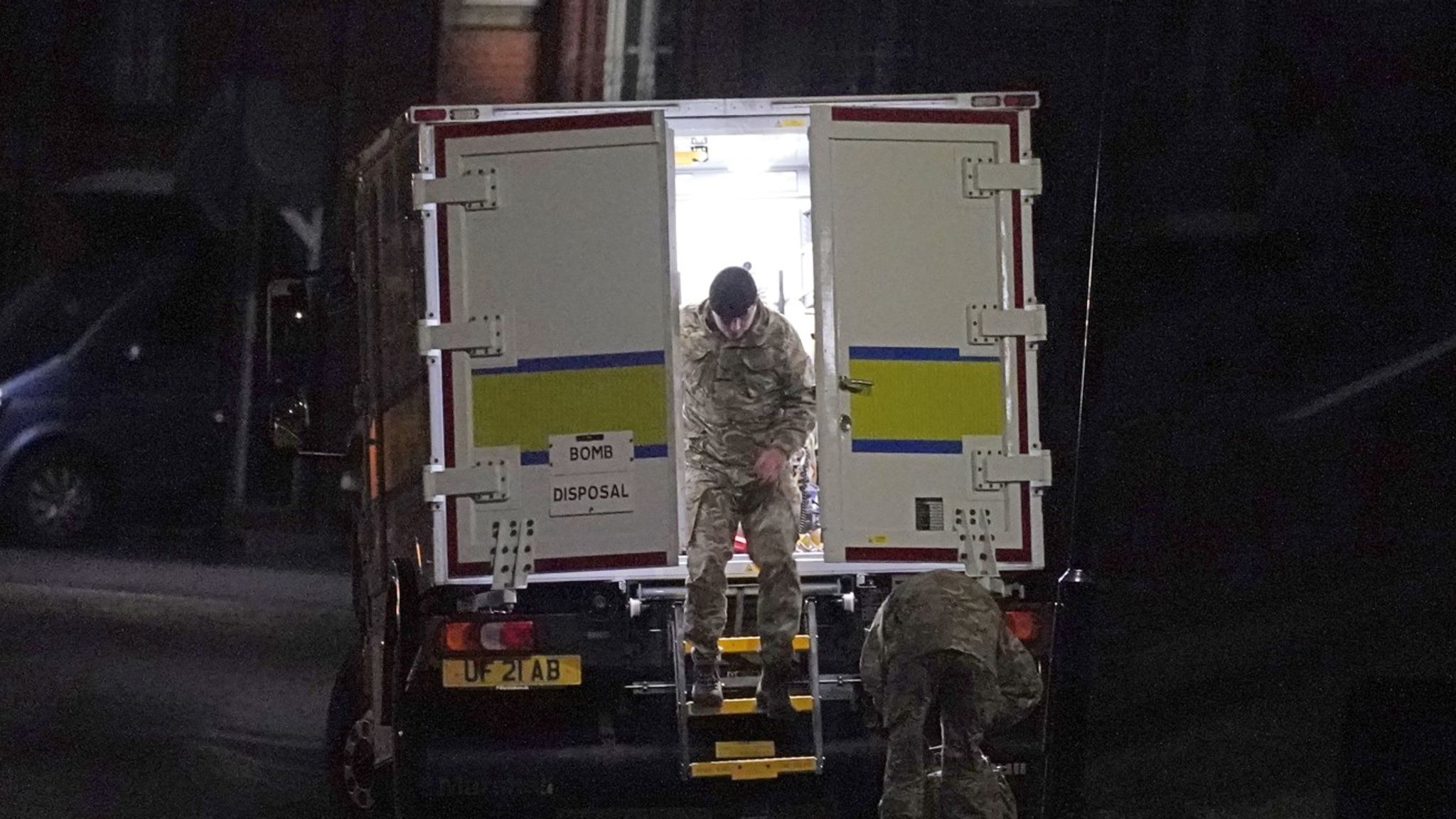 Houses evacuated and roads closed after man arrested for explosives