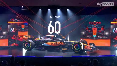 McLaren reveal stunning new MCL60 for new F1 season