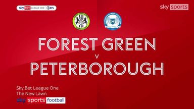 Forest Green 0-2 Peterborough