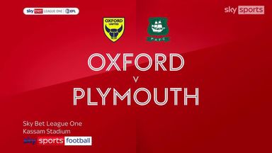 Oxford 1-3 Plymouth