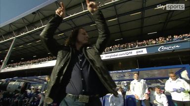QPR fans greet new manager Ainsworth