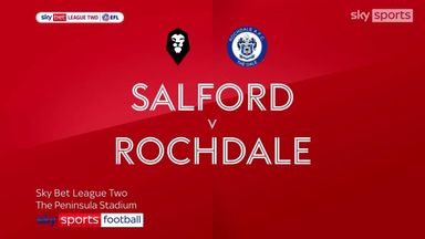 Salford 2-1 Rochdale 
