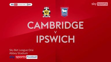 Cambridge 1-1 Ipswich
