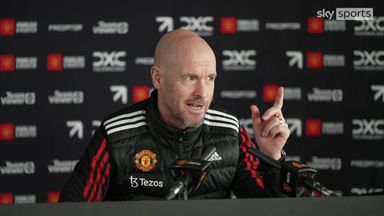 Ten Hag 'jokes' no fine for me for being late