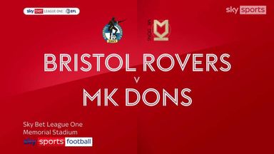 Bristol Rovers 0-2 MK Dons