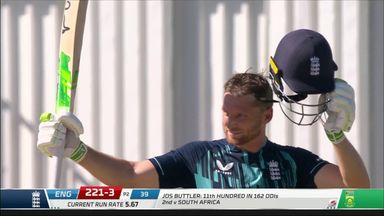 'Pure joy to watch a captain's innings' - Buttler reaches century