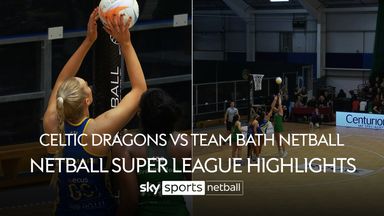 Celtic Dragons 55-45 Team Bath Netball