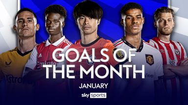 Premier League Goals of the Month | January 2023