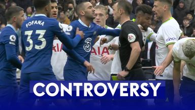 Chaos! Ziyech's red card overturned after VAR intervenes