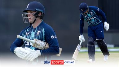 'It's another one!' England lose three quick-fire wickets in nightmare start to ODI